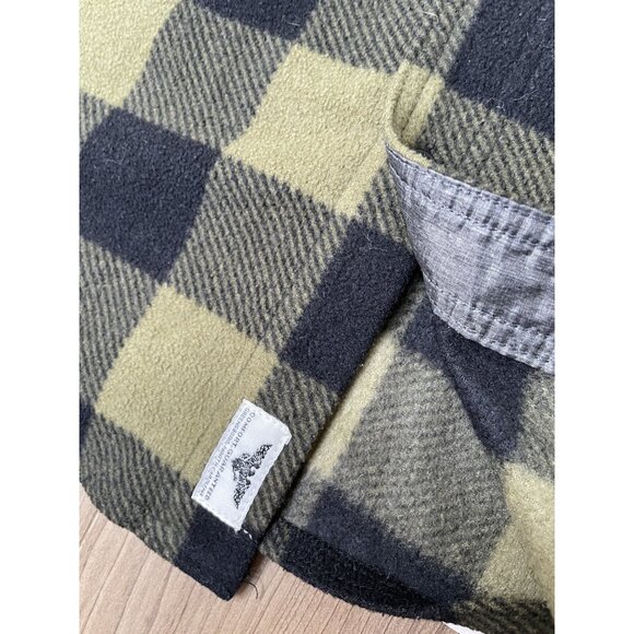 VTG Wrangler Men’s Buffalo Plaid Flannel Shirt Long Sleeve Button Up Pockets M - Picture 8 of 10